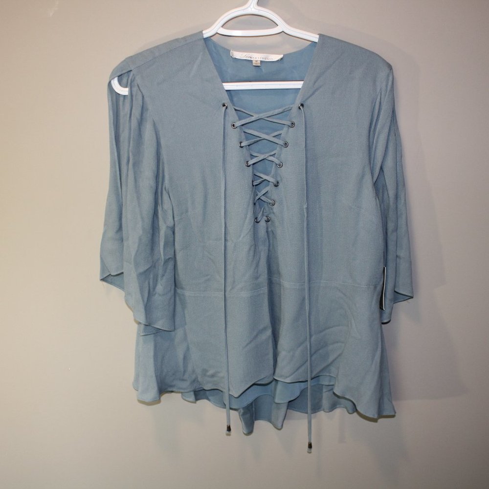 Lovers + Friends Pale Blue Top NWT Medium